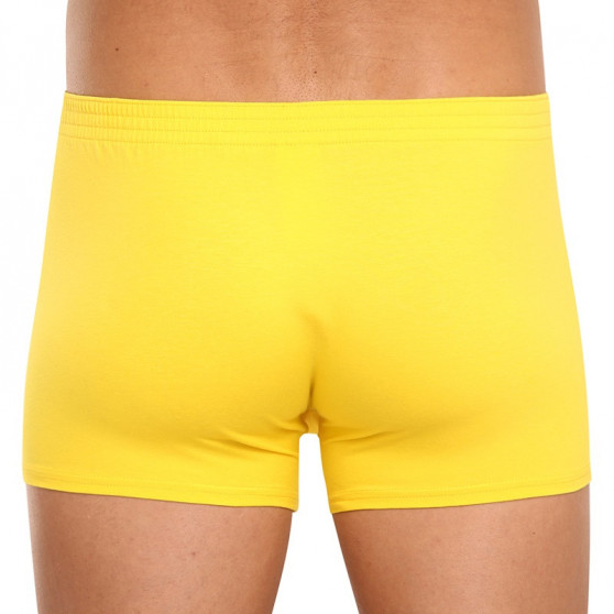 Boxershorts til mænd Styx klassisk gummi yellow (Q1068)