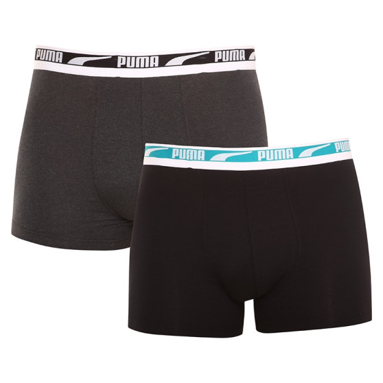 2PACK Boxershorts til mænd Puma flerfarvet (701219366 002)