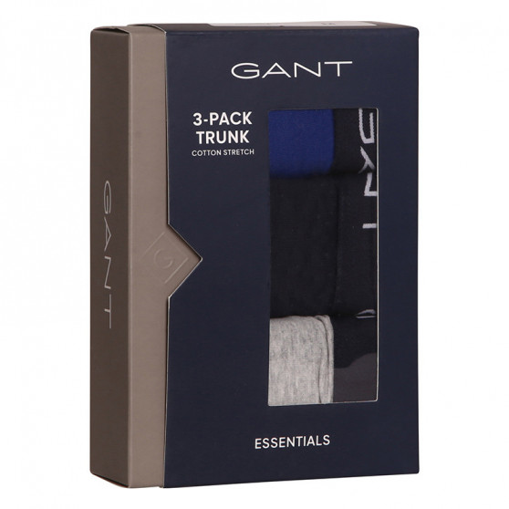 3PACK Boxershorts til mænd Gant flerfarvet (902223003-436)