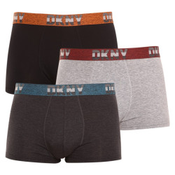 3PACK Boxershorts til mænd DKNY Bellevue flerfarvet (U5_6654_DKY_3PKA)