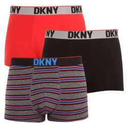 3PACK Boxershorts til mænd DKNY Elkins flerfarvet (U5_6659_DKY_3PKA)