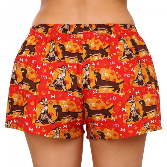 Dameshorts Styx art klassisk gummi dogs (K1554)