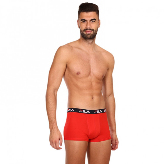 2PACK Boxershorts til mænd Fila rød (FU5142/2-118)