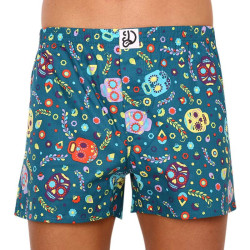 Muntre Boxershorts til mænd Dedoles Kranier og blomster (D-M-UN-LB-C-C-1464)