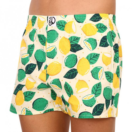 Muntre Boxershorts til mænd Dedoles Lime og citron (D-M-UN-LB-C-C-1563)