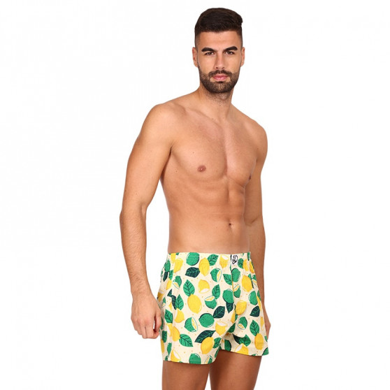 Muntre Boxershorts til mænd Dedoles Lime og citron (D-M-UN-LB-C-C-1563)