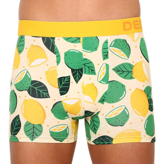 Muntre boxershorts til mænd Dedoles Lime og citron (D-M-UN-T-C-C-1563)