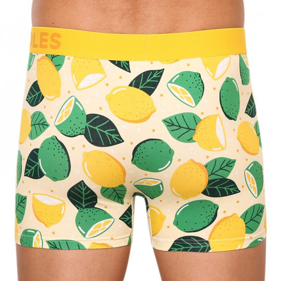 Muntre boxershorts til mænd Dedoles Lime og citron (D-M-UN-T-C-C-1563)