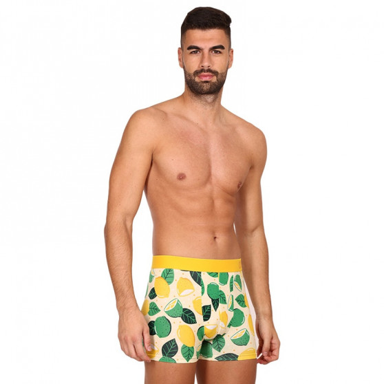 Muntre boxershorts til mænd Dedoles Lime og citron (D-M-UN-T-C-C-1563)