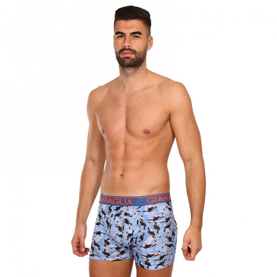 3PACK Boxershorts til mænd Gianvaglia flerfarvet (GVG-5501)