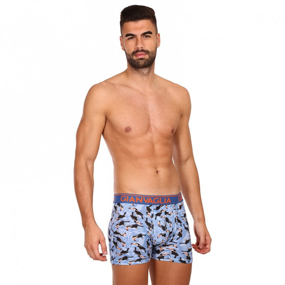 3PACK Boxershorts til mænd Gianvaglia flerfarvet (GVG-5501)