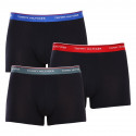 3PACK Boxershorts til mænd Tommy Hilfiger mørkeblå (UM0UM01642 0SN)