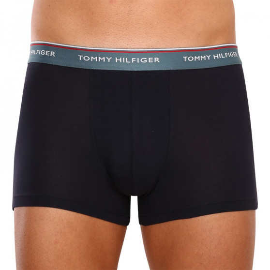 3PACK Boxershorts til mænd Tommy Hilfiger mørkeblå (UM0UM01642 0SN)