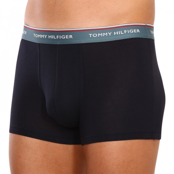 3PACK Boxershorts til mænd Tommy Hilfiger mørkeblå (UM0UM01642 0SN)