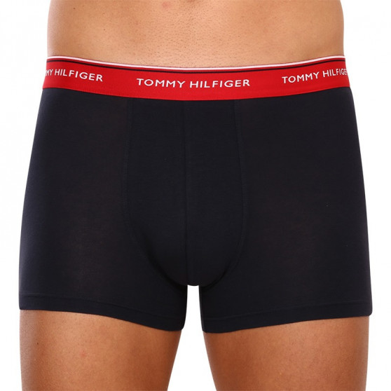 3PACK Boxershorts til mænd Tommy Hilfiger mørkeblå (UM0UM01642 0SN)