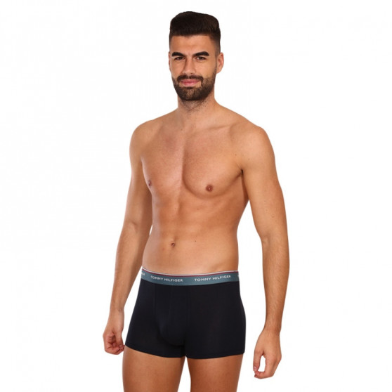 3PACK Boxershorts til mænd Tommy Hilfiger mørkeblå (UM0UM01642 0SN)