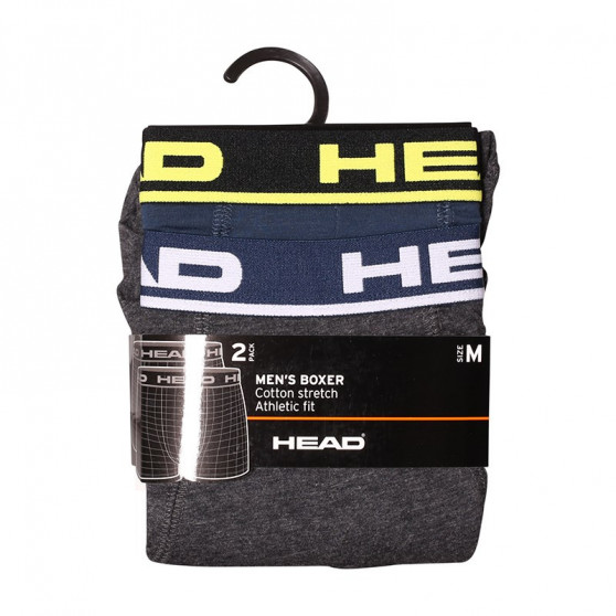 2PACK HEAD boxershorts til mænd, flerfarvede (701202741 017)