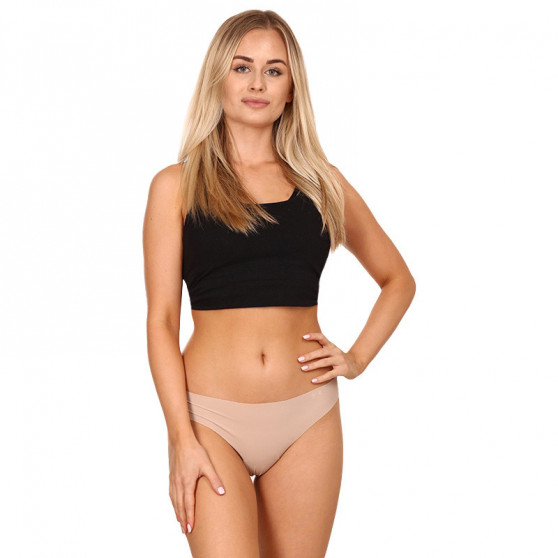 3PACK G-streng til kvinder Under Armour beige (1325615 249)