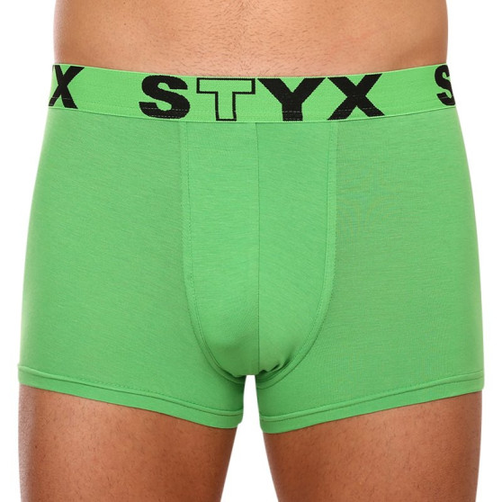 Boxershorts til mænd Styx sport gummi grøn (G1069)