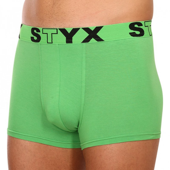 Boxershorts til mænd Styx sport gummi grøn (G1069)