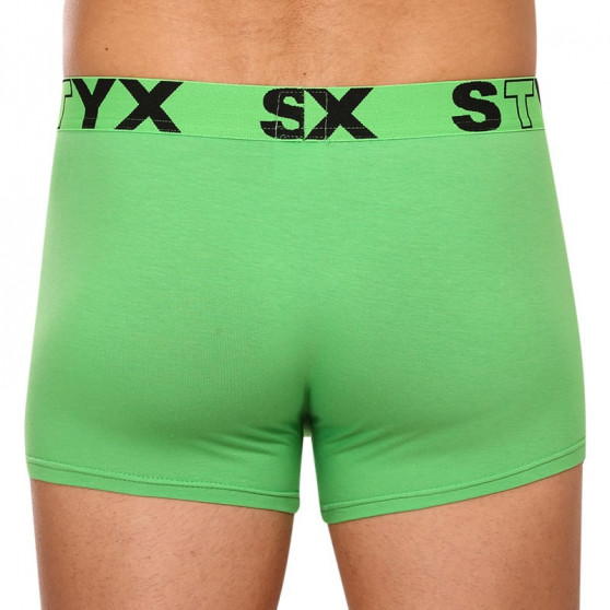 Boxershorts til mænd Styx sport gummi grøn (G1069)