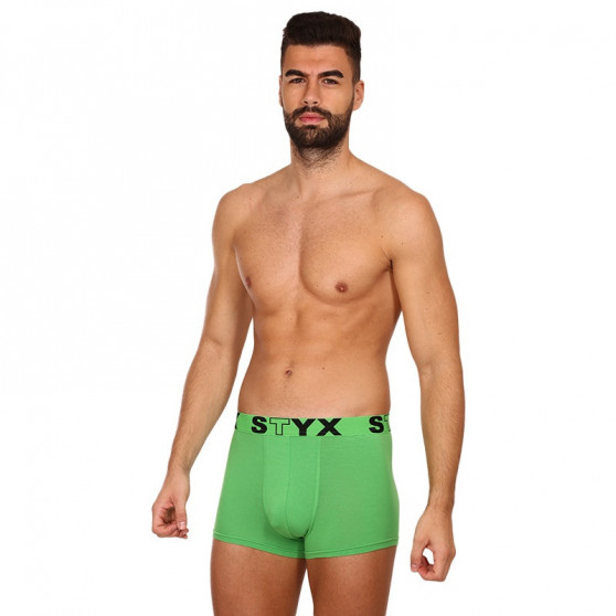 Boxershorts til mænd Styx sport gummi grøn (G1069)