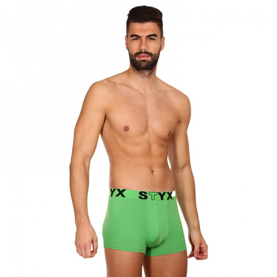 Boxershorts til mænd Styx sport gummi grøn (G1069)