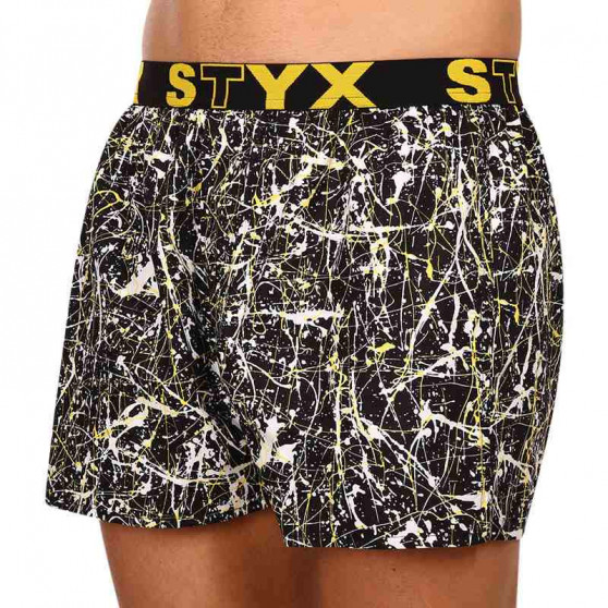 Boxershorts til mænd Styx art sports gummi Jáchym (B1355)