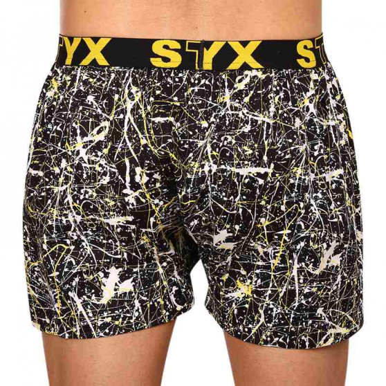 Boxershorts til mænd Styx art sports gummi Jáchym (B1355)