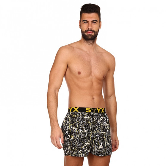 Boxershorts til mænd Styx art sports gummi Jáchym (B1355)