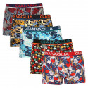 5PACK Boxershorts til mænd Gianvaglia flerfarvet (GVG-5063)