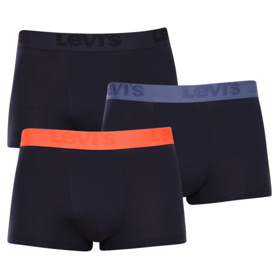 3PACK Boxershorts til mænd Levis sort (905042001 017)