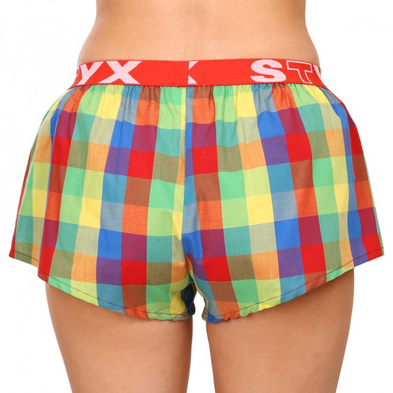 Dameshorts Styx sport gummi flerfarvet (T925)