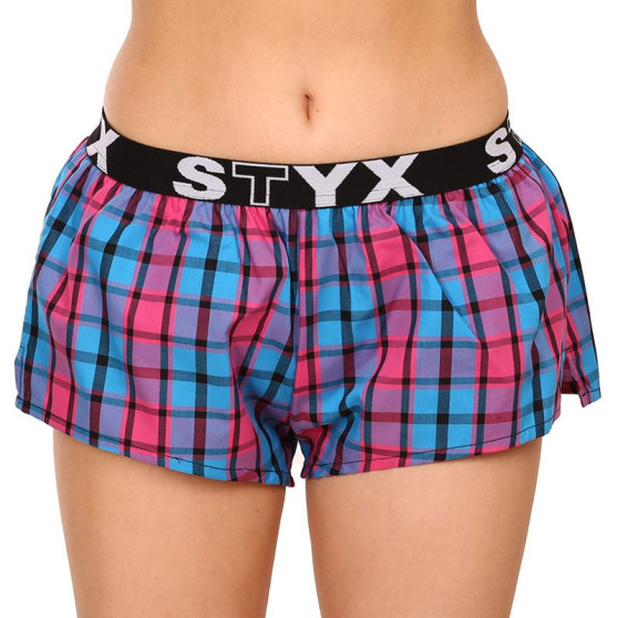 Dameshorts Styx sport gummi flerfarvet (T934)