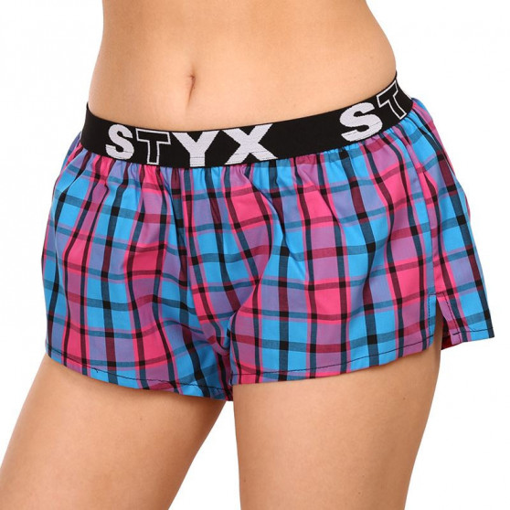 Dameshorts Styx sport gummi flerfarvet (T934)