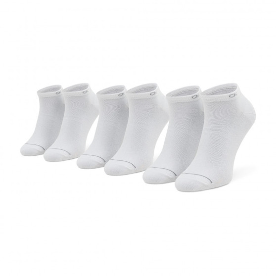 3PACK herrestrømper Calvin Klein low hvid (701218718 002)