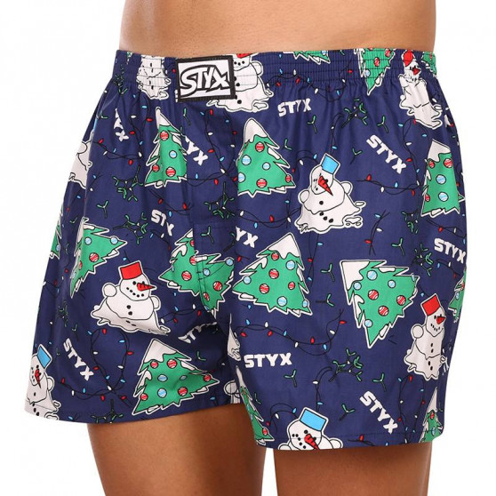 Boxershorts til mænd Styx art klassisk gummi Christmas (A1450)