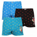 3PACK Boxershorts til mænd Andrie flerfarvet (PS 5685)