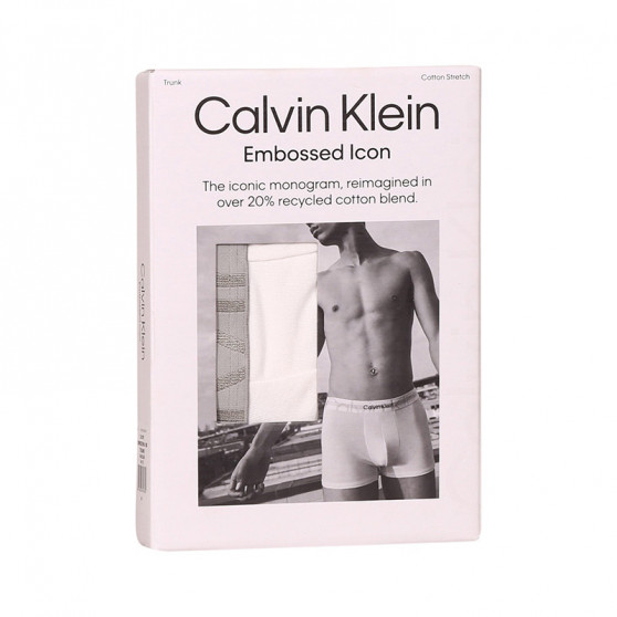 Boxershorts til mænd Calvin Klein hvid (NB3299A-100)