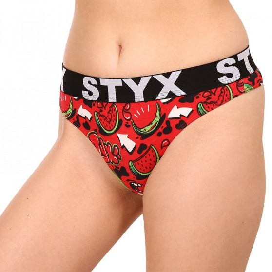 Thong til kvinder Styx art sports gummi melons (IT1459)