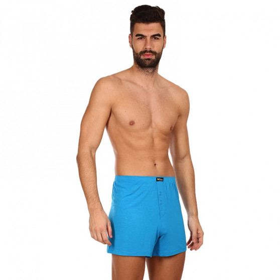 Boxershorts til mænd Gino bambus blå (75194)