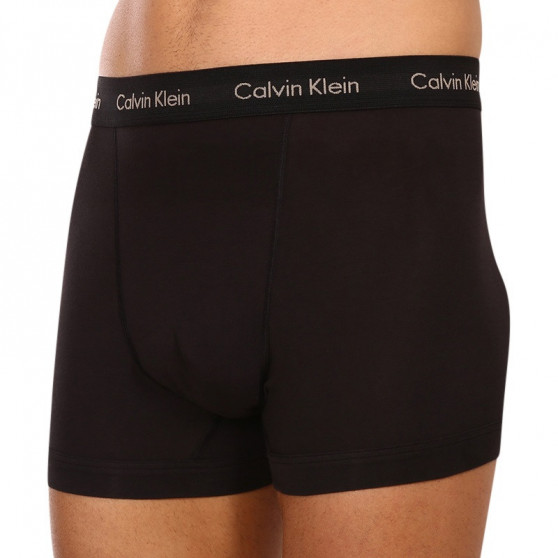 3PACK Boxershorts til mænd Calvin Klein sort (NB3056A-6G6)