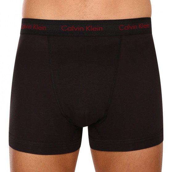 3PACK Boxershorts til mænd Calvin Klein sort (NB3056A-6G6)