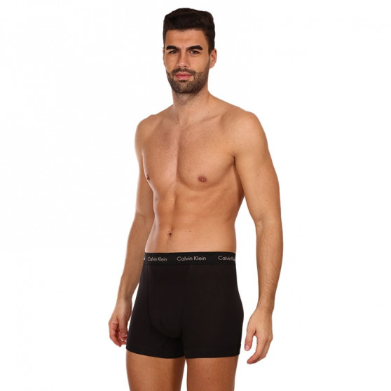 3PACK Boxershorts til mænd Calvin Klein sort (NB3056A-6G6)