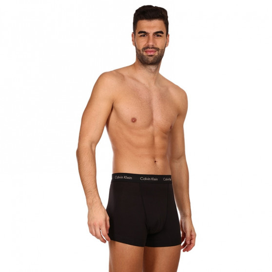 3PACK Boxershorts til mænd Calvin Klein sort (NB3056A-6G6)