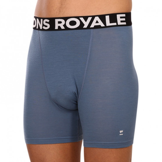 Boxershorts til mænd Mons Royale merino blå (100088-1169-376)