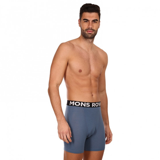 Boxershorts til mænd Mons Royale merino blå (100088-1169-376)