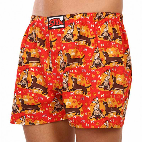 Boxershorts til mænd Styx art klassisk gummi dogs (A1554)