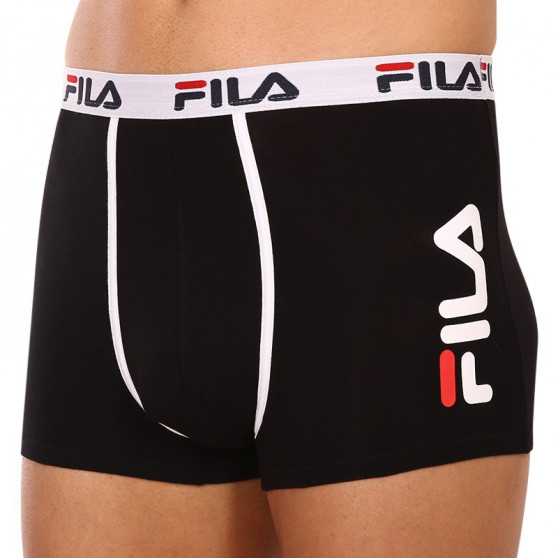 2PACK Boxershorts til mænd Fila sort (FU5040/2-200)