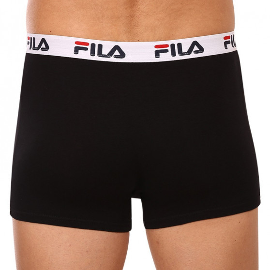 2PACK Boxershorts til mænd Fila sort (FU5040/2-200)